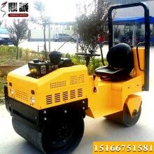 機(jī)會難得！座駕式1.5噸壓路機(jī) 1.5噸雙鋼輪震動壓路機(jī) 溝槽回填土壓實機(jī)