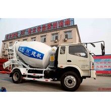 混凝土攪拌運(yùn)輸車(chē)4立方，液壓驅(qū)動(dòng)、風(fēng)冷式散熱器